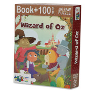 Wizard of Oz - Jigsaw Puzzle (100 Pieces + Educational Fun Fact Book Inside)