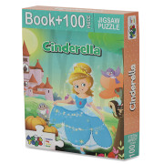 Cinderella - Jigsaw Puzzle (100 Pieces + Educational Fun Fact Book Inside)