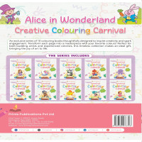 Alice in Wonderland: Creative Colouring Carnival