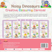 Noisy Dinosaurs: Creative Colouring Carnival
