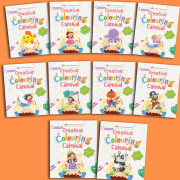 Creative Colouring Carnival: (10 Book Set)