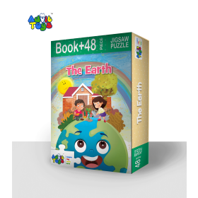 Buy The Earth Jigsaw Puzzle - (48 Piece + 24 Page Book) from Advit toys