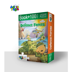 Defence Force Jigsaw Puzzle - (100 Piece + 32 Page Book)